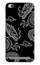 Twin Dragons Redmi 5A Hard Case Back Cover by Casekaro