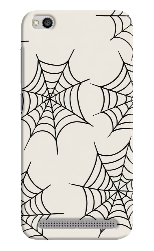 Spider Web Redmi 5A Hard Case Back Cover by Casekaro