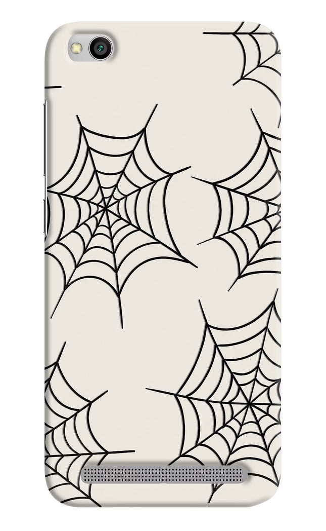 Spider Web Redmi 5A Hard Case Back Cover by Casekaro