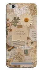 Vintage case Redmi 5A Hard Case Back Cover by Casekaro