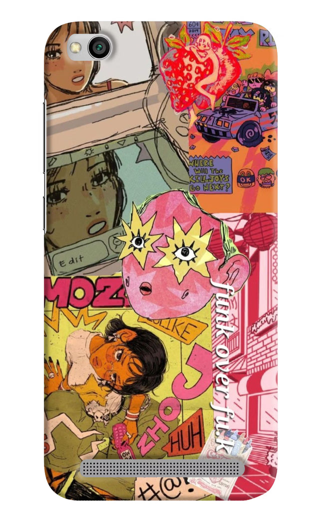 Funkover Redmi 5A Hard Case Back Cover by Casekaro