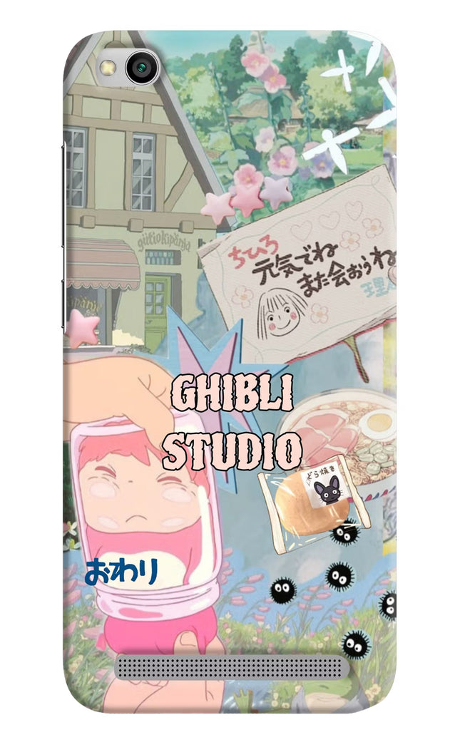 Studio Ghibli Redmi 5A Hard Case Back Cover by Casekaro