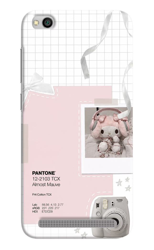 Pantone Asthetic Redmi 5A Hard Case Back Cover by Casekaro