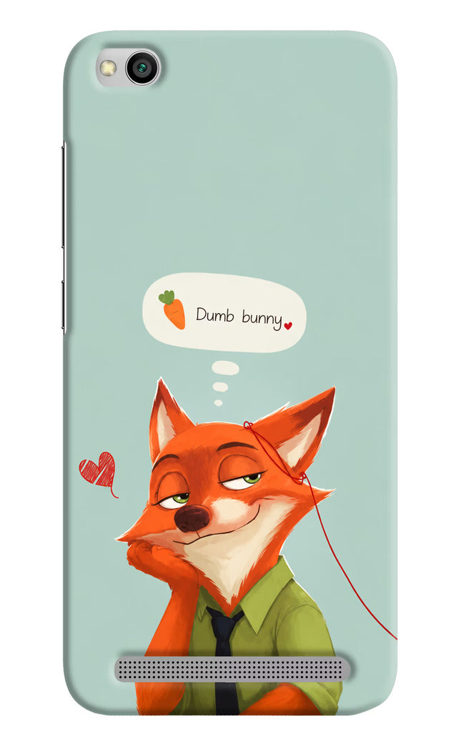 Nick Charm Redmi 5A Hard Case Back Cover by Casekaro