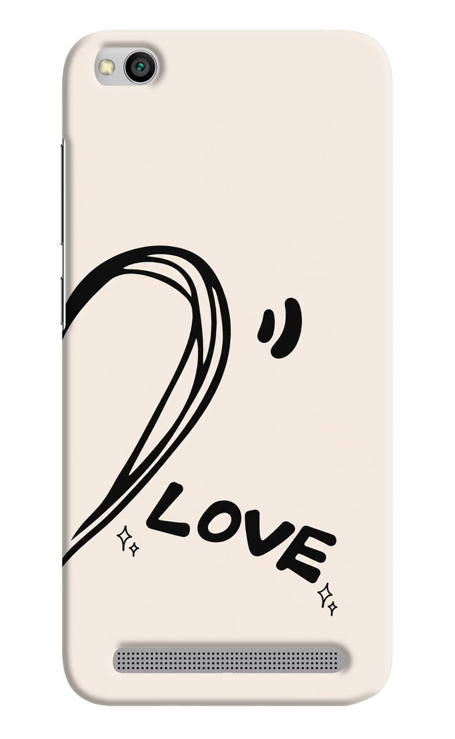 Soul Line Redmi 5A Hard Case Back Cover by Casekaro