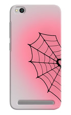 Pink Web Redmi 5A Hard Case Back Cover by Casekaro