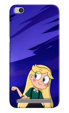 Star Glow Redmi 5A Hard Case Back Cover by Casekaro