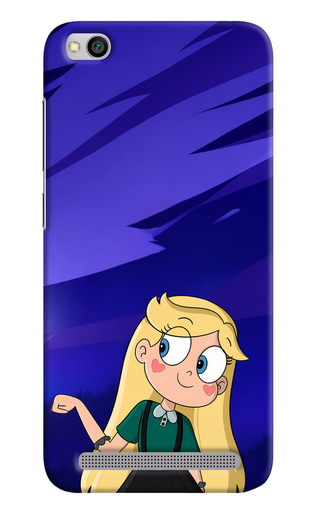 Star Glow Redmi 5A Hard Case Back Cover by Casekaro