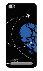 Love Orbit Redmi 5A Hard Case Back Cover by Casekaro