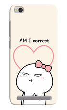 Always Right Redmi 5A Hard Case Back Cover by Casekaro