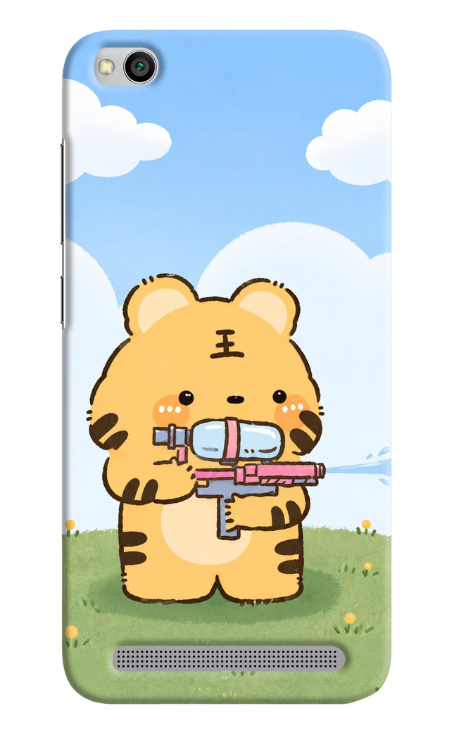 Tiger Treat Redmi 5A Hard Case Back Cover by Casekaro