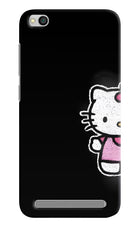 Kitty Charm Redmi 5A Hard Case Back Cover by Casekaro