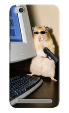 Hacker Hamster Redmi 5A Hard Case Back Cover by Casekaro