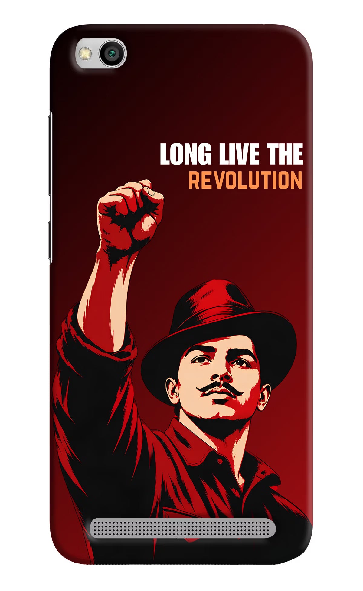 Bhagat Singh Revolution Redmi 5A Back Cover