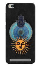 Divine Sun Redmi 5A Hard Case Back Cover by Casekaro
