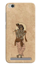 Krishna Redmi 5A Hard Case Back Cover by Casekaro
