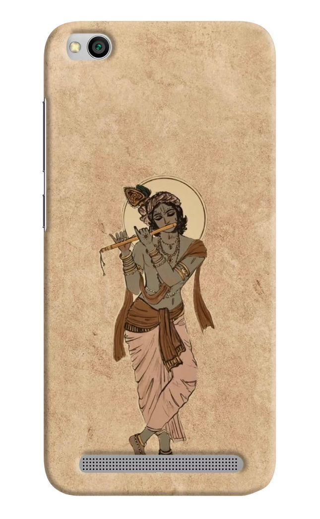 Krishna Redmi 5A Hard Case Back Cover by Casekaro