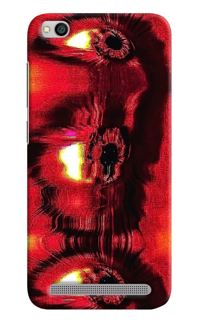 Fire Eye Redmi 5A Hard Case Back Cover by Casekaro