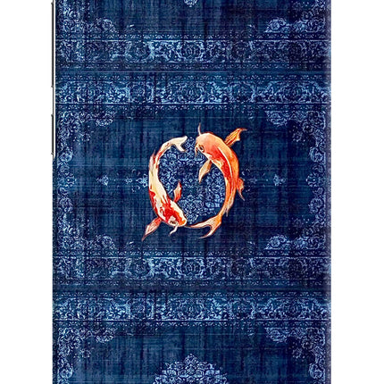 Koi Blue Redmi 5A Hard Case Back Cover by Casekaro