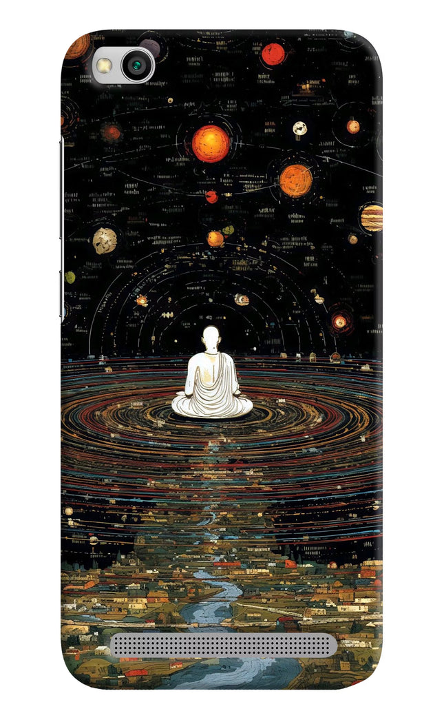 Space Monk Redmi 5A Hard Case Back Cover by Casekaro