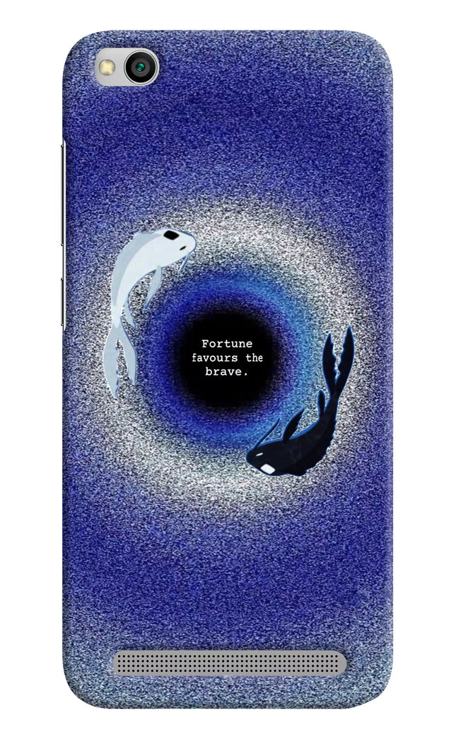 Dark Koi Redmi 5A Hard Case Back Cover by Casekaro