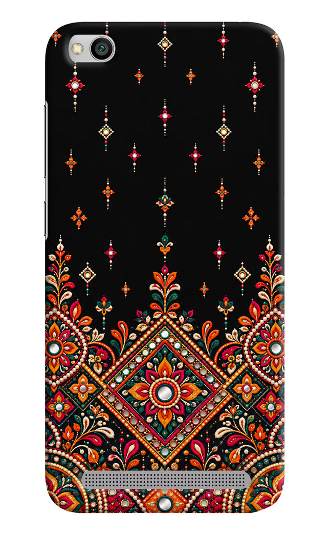 Noir Mehfil Redmi 5A Hard Case Back Cover by Casekaro
