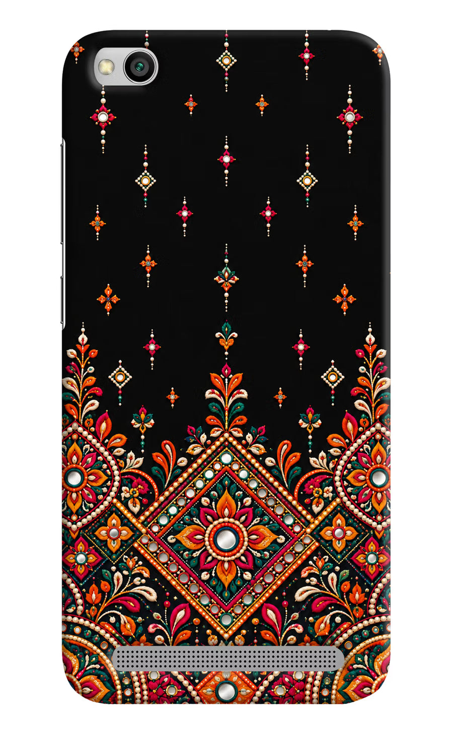 Noir Mehfil Redmi 5A Back Cover, Hard case