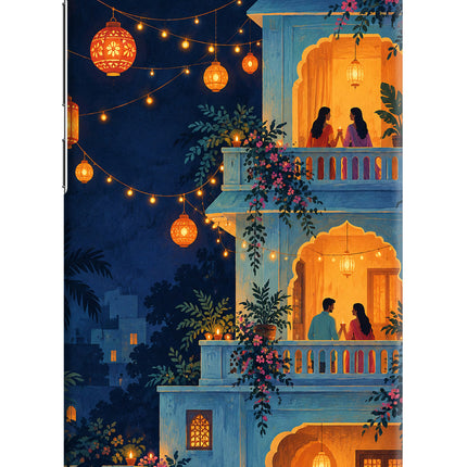 Balcony Glow Redmi 5A Hard Case Back Cover by Casekaro