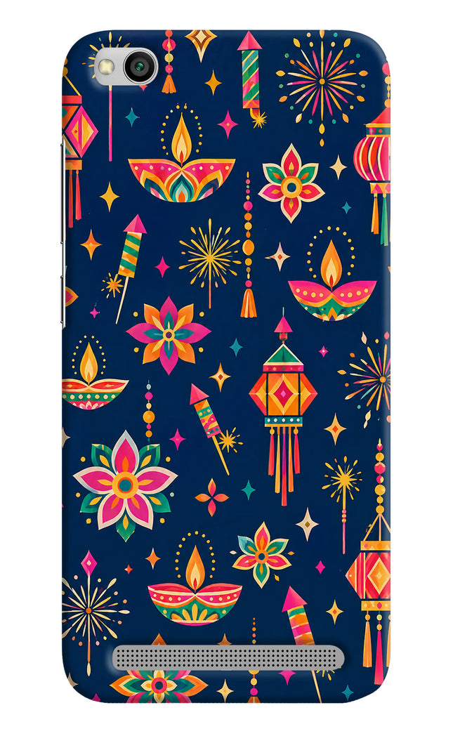Festive Pop Redmi 5A Hard Case Back Cover by Casekaro