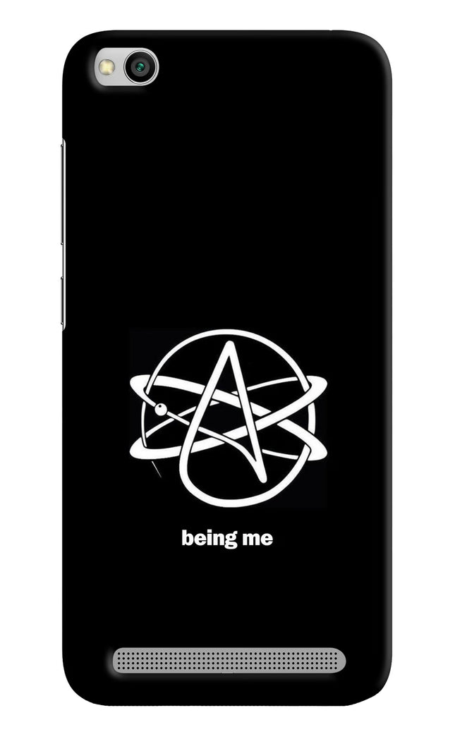 Atheist Symbol Redmi 5A Hard Case Back Cover by Casekaro