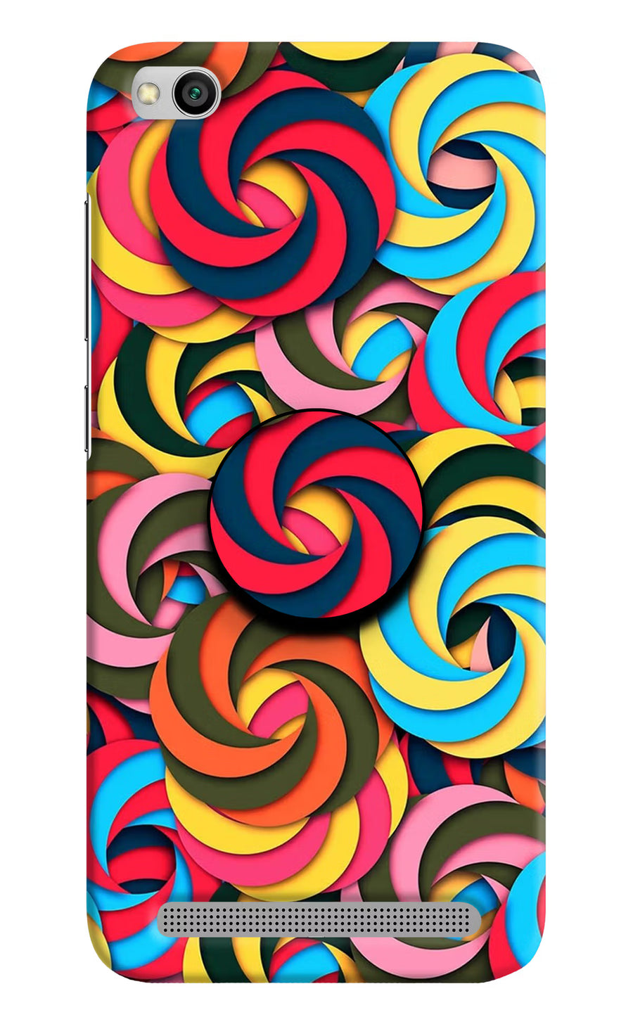 Spiral Pattern Redmi 5A Pop Case, Hard case