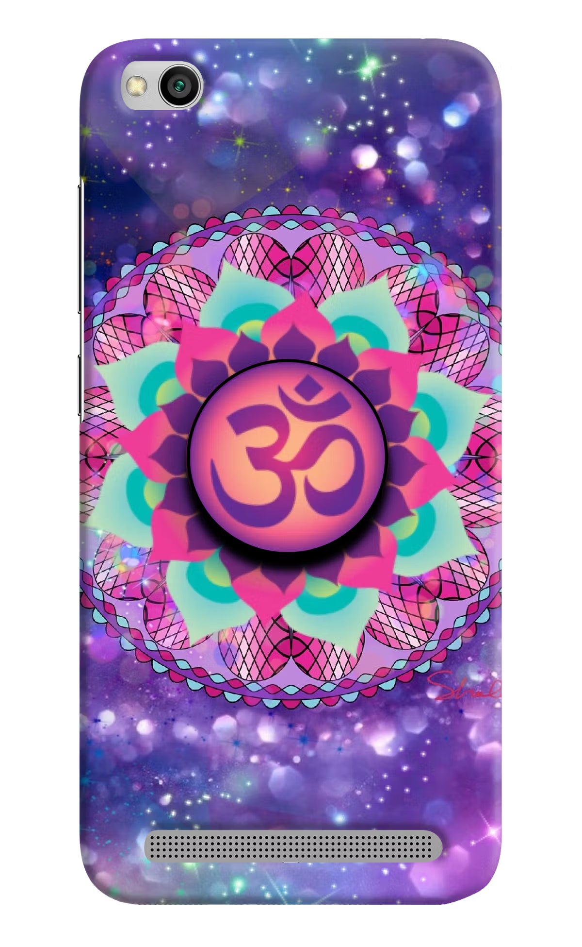 Om Purple Redmi 5A Pop Case by Casekaro