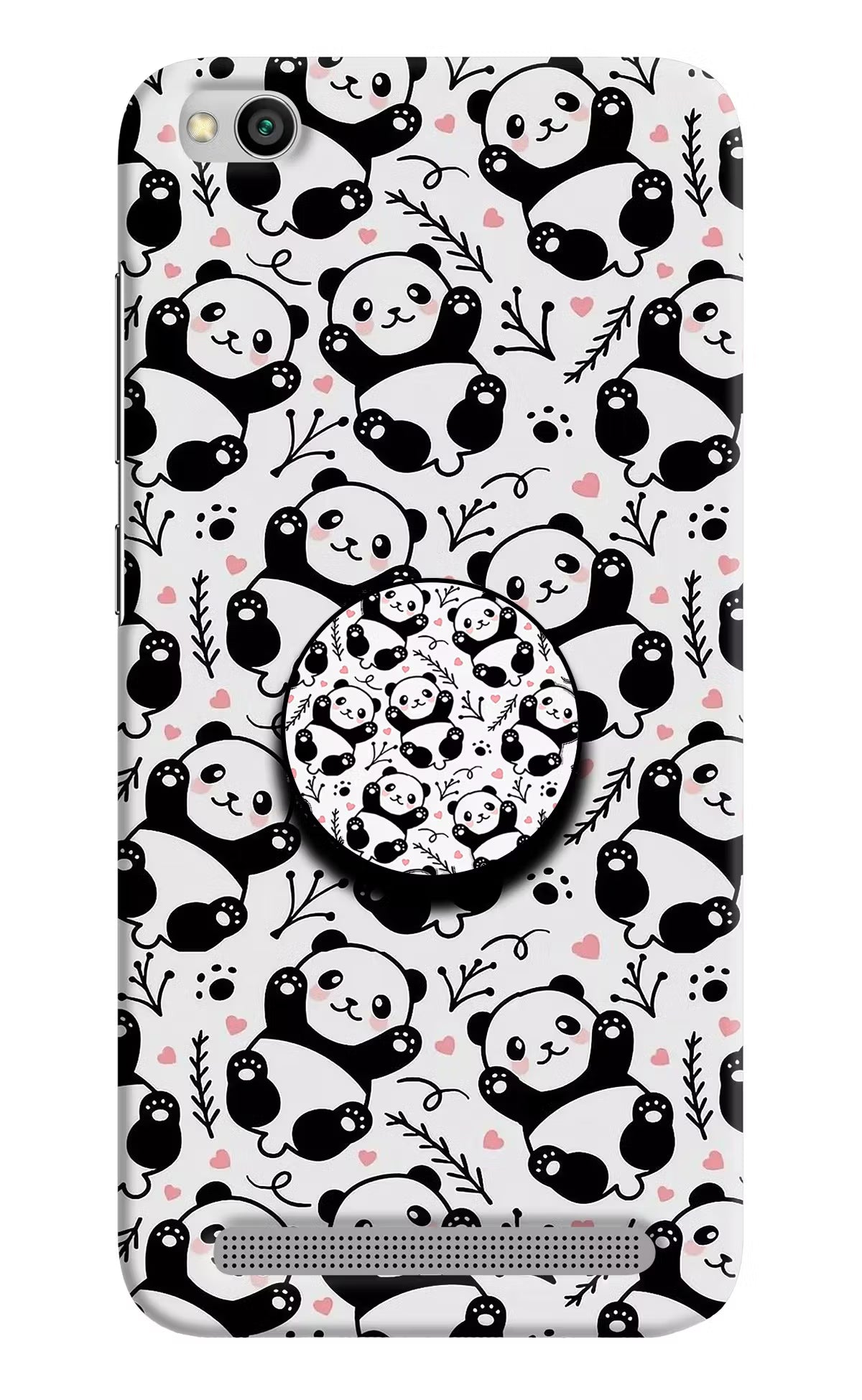 Cute Panda Redmi 5A Pop Case by Casekaro