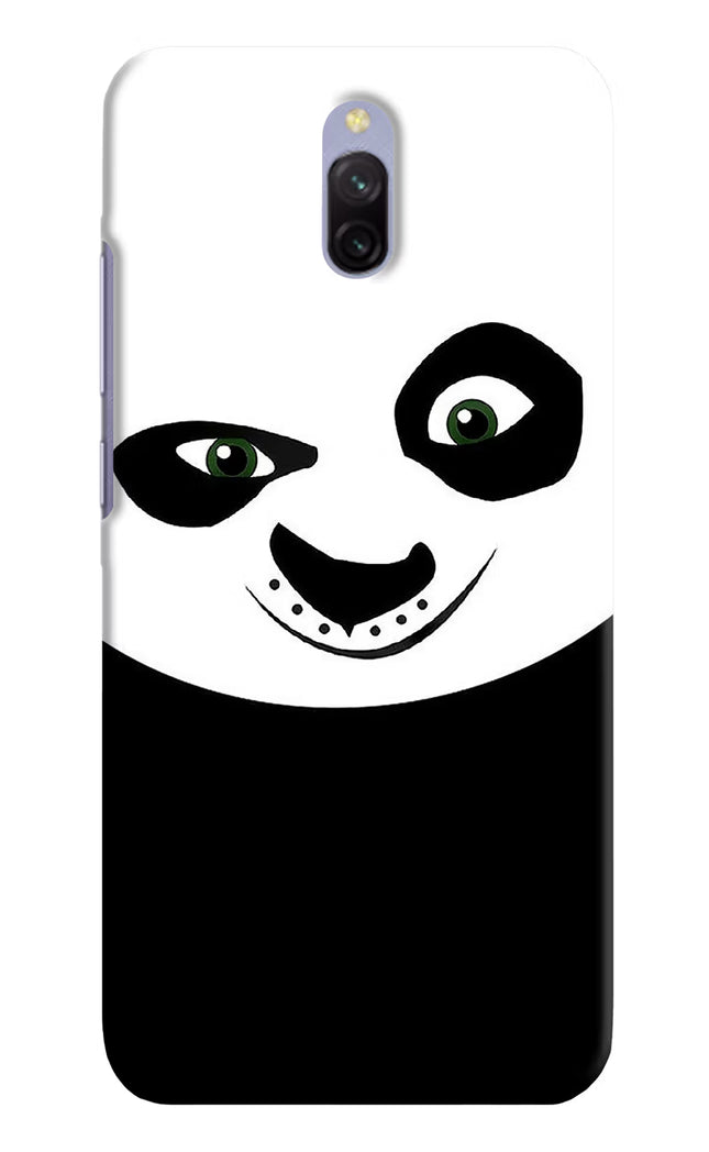 Panda Redmi 8A Dual Hard Case Back Cover by Casekaro
