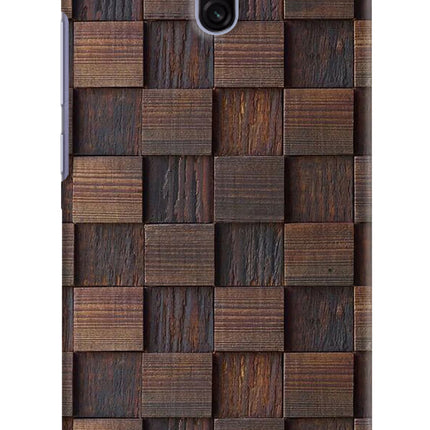 Wooden Cube Design Redmi 8A Dual Hard Case Back Cover by Casekaro