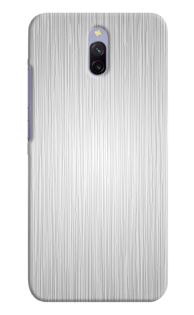 Wooden Grey Texture Redmi 8A Dual Hard Case Back Cover by Casekaro
