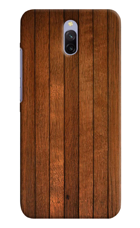 Wooden Artwork Bands Redmi 8A Dual Hard Case Back Cover by Casekaro