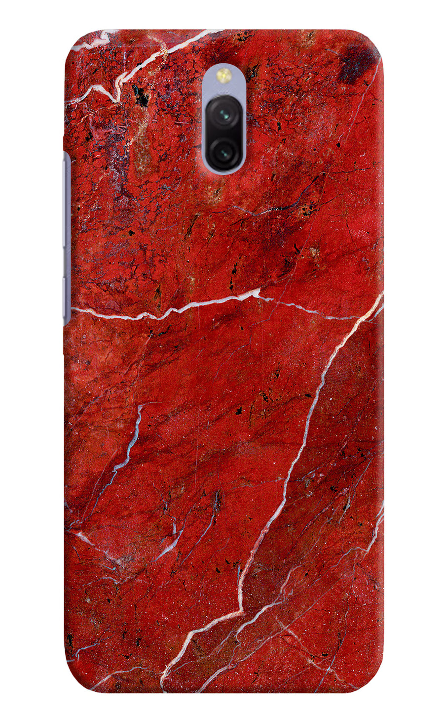 Red Marble Design Redmi 8A Dual Back Cover, Hard case