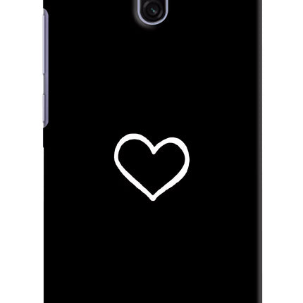 Heart Redmi 8A Dual Hard Case Back Cover by Casekaro