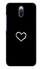 Heart Redmi 8A Dual Hard Case Back Cover by Casekaro