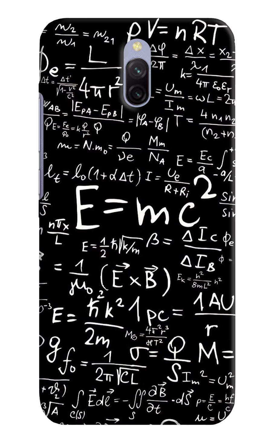 Physics Formula Redmi 8A Dual Back Cover, Hard case