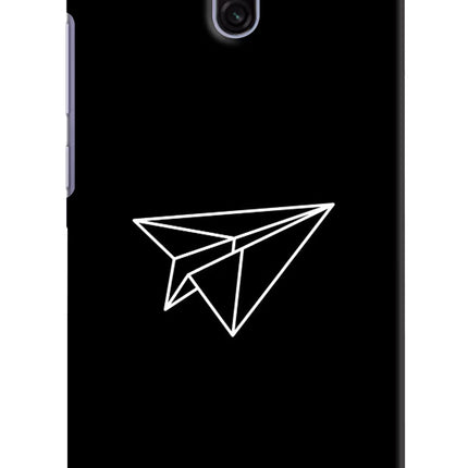 Paper Plane White Redmi 8A Dual Hard Case Back Cover by Casekaro