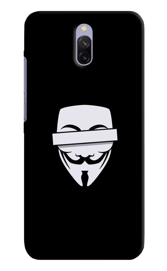 Anonymous Face Redmi 8A Dual Hard Case Back Cover by Casekaro