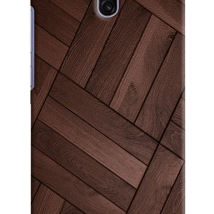 Wooden Texture Design Redmi 8A Dual Hard Case Back Cover by Casekaro