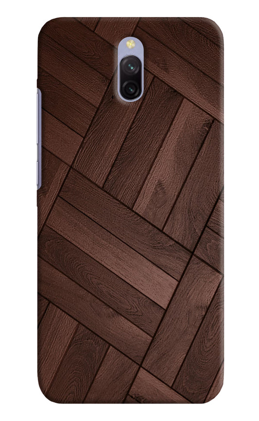 Wooden Texture Design Redmi 8A Dual Hard Case Back Cover by Casekaro