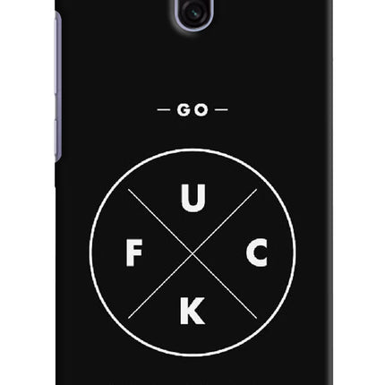 Go Fuck Yourself Redmi 8A Dual Hard Case Back Cover by Casekaro