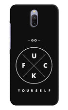 Go Fuck Yourself Redmi 8A Dual Hard Case Back Cover by Casekaro