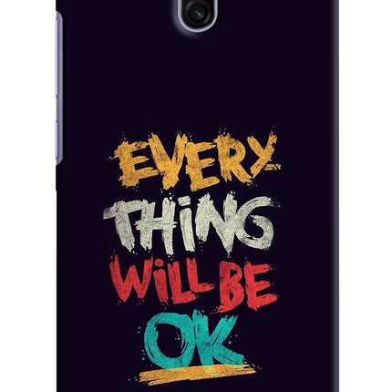 Everything Will Be Ok Redmi 8A Dual Hard Case Back Cover by Casekaro
