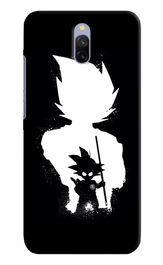Goku Shadow Redmi 8A Dual Hard Case Back Cover by Casekaro