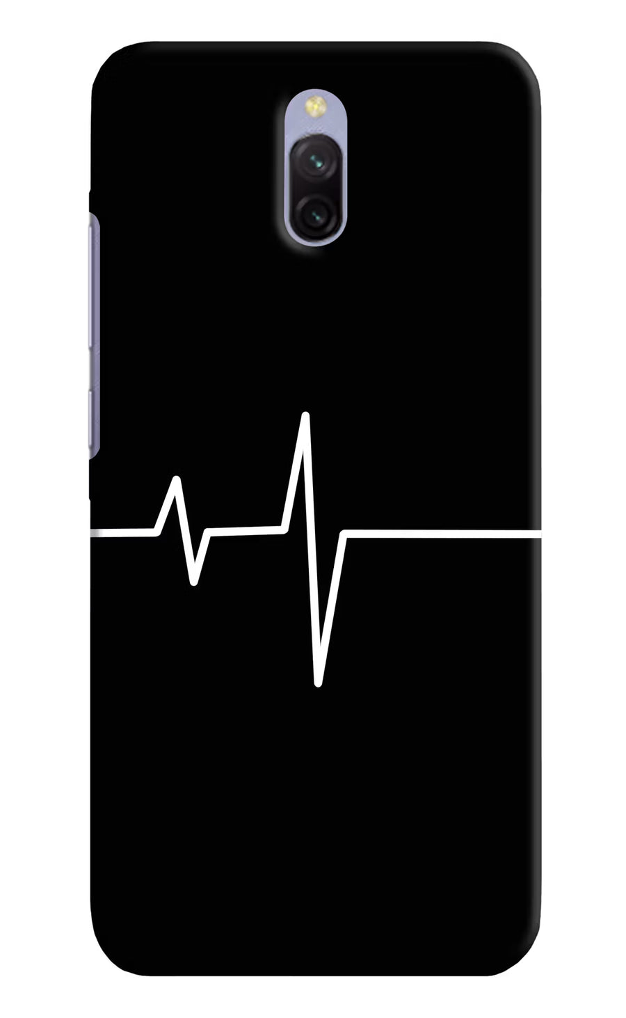 Heart Beats Redmi 8A Dual Back Cover, Hard case